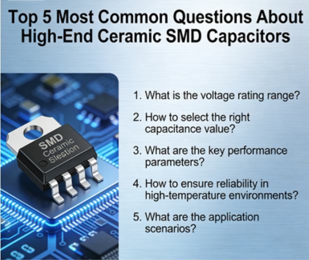 Top 5 Most Common Questions About High-End Ceramic SMD Capacitors